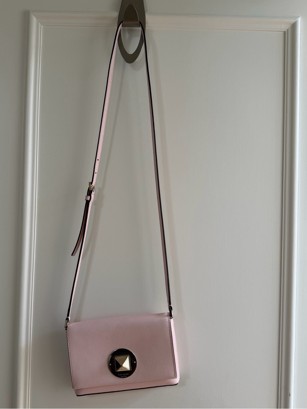 kate spade Light Pink Crossbody Bag with Gold-Tone Accent
